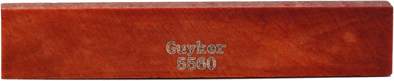 guyker Blanks Bone Nut, String Pillow Nut Saddles Unslotted Guitar Bridge Nut Replacement Parts Accessories for Mandolin Banjos Ukulele Acoustic Folk Electric Guitar 2 Piece, Red 55x6x10mm 5560 - Image 3